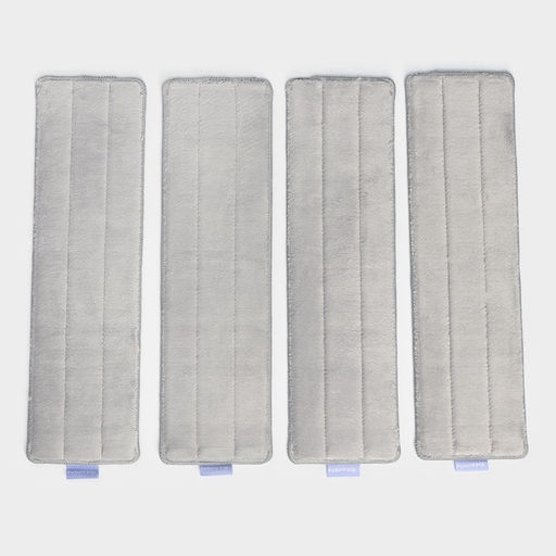 Насадки для плоской швабры Future Alp 4 clean system, 4 шт., 40.5×11.5 см