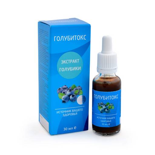 Голубитокс (экстракт голубики)Комплексное восстановление организма 30 мл