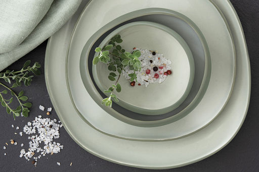 Салатник Organica, зелёный, 12 см, 0,4 л - Easy life фото 2