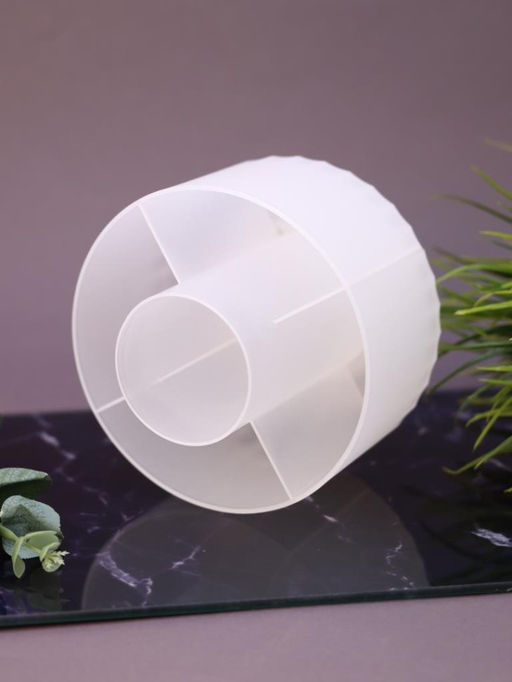 Органайзер для канцелярских принадлежностей "Round", white + стикеры