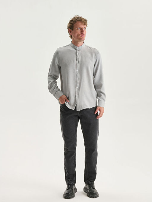 Regular Fit Uzun Kollu Erkek G?mlek