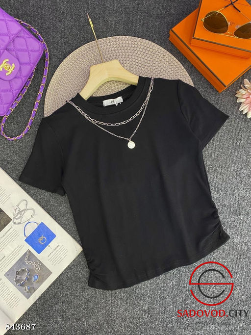 Футболка женская из хлопка