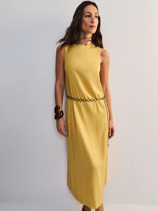 Льняное платье макси ZR2605012902-9 / Zarina