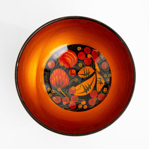 Салатник деревянный хохлома «Малый», 11×6 см