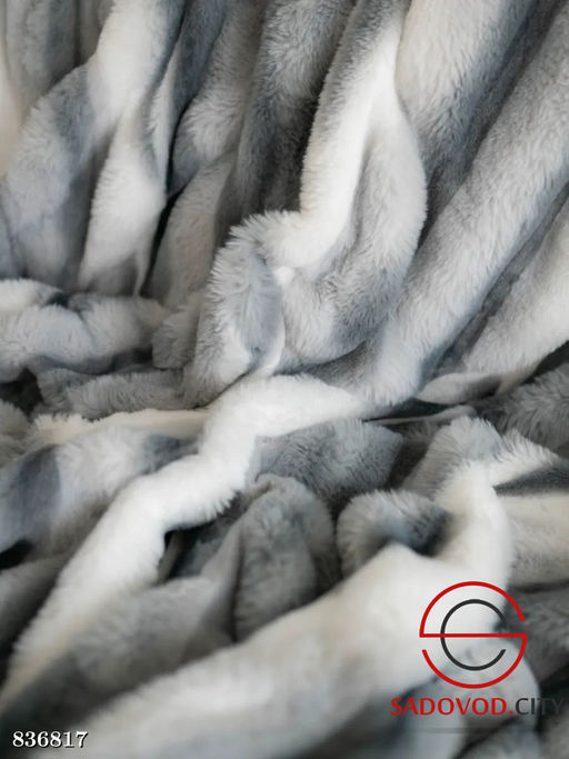 Плед мягкий в комплекте с сумкой