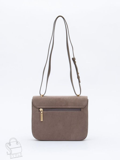 Сумка женская кожаная 1045MF apricot Polina&Eiterou  в Новосибирске