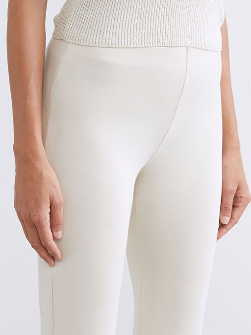 Beli Lastikli Kad?n Tayt Pantolon