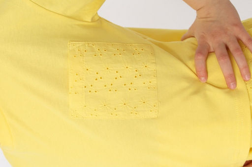 CRB wear/ CSJG 63798-30-399 Футболка для девочки,желтый/Ex.Cherubino  фото 5