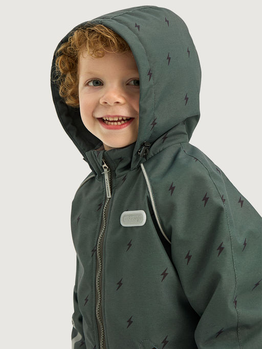 Комбинезон 8м0726 хаки/черный