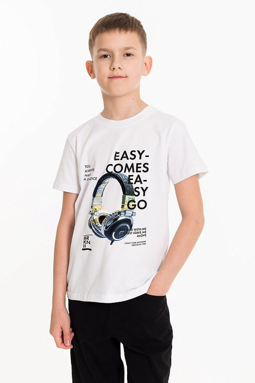 Футболка М225052Па белый