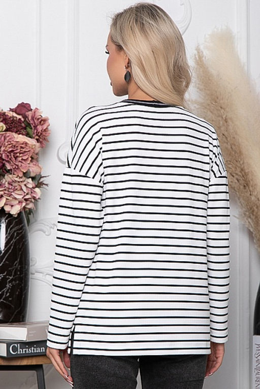 Джемпер - тельняшка 41888 - Avili фото 8