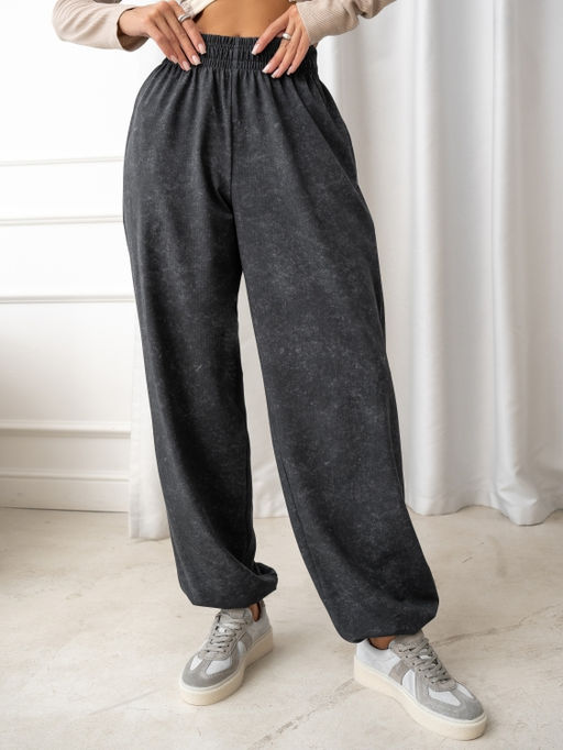 Брюки джоггеры (хлопок 95%, лайкра 5%)