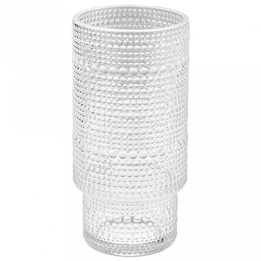 "Ришелье" Стакан стеклянный 330мл, д6,8см, h14,1см, рельефное, прозрачное стекло, д/горла 6,2см, д/основания 5см (Китай) Цена указана за штуку. В подарочной коробке 6 штук.