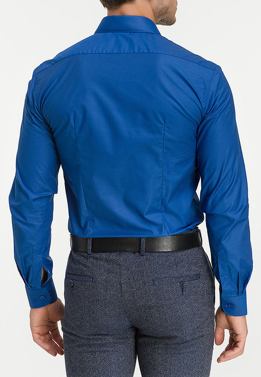 Сорочка мужская длинный рукав GREG 230/238/ZV/P STRETCH  фото 3