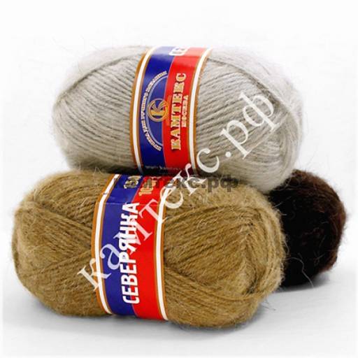 Цена за 10 мотков пряжи Северянка