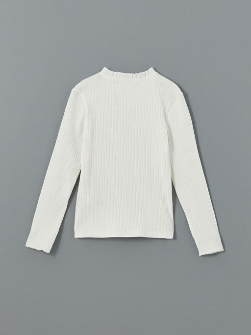 Bisiklet Yaka K?z ?ocuk Ti??rt - Waikiki фото 2