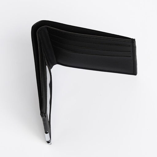Портмоне мужское без застёжки, отдел для карт, для купюр, цвет чёрный - Simaland фото 4