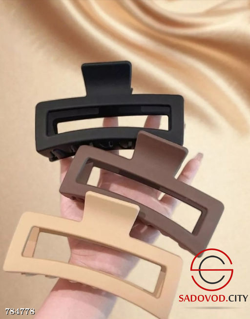 Заколка-крабик для волос, 1 шт