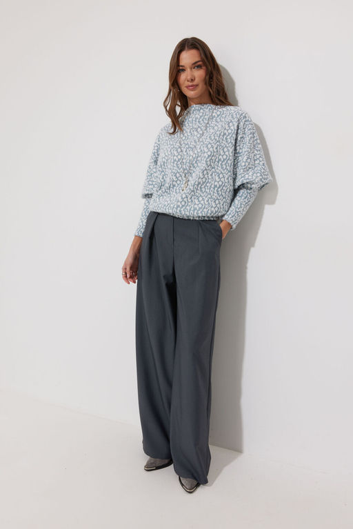 Джемпер LYUSHe 4277 голубой  фото 4