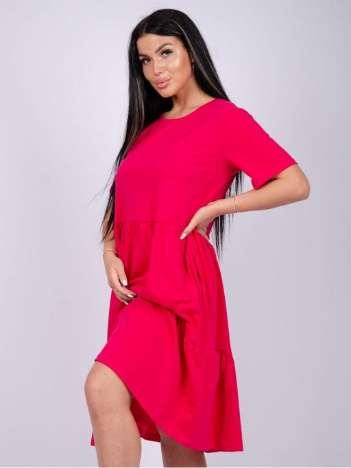 Платье Касадея, трикотаж - Малина фото 5