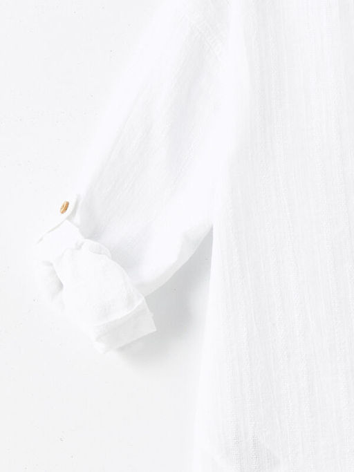 Hakim Yaka Uzun Kollu Erkek Bebek G?mlek - Waikiki фото 3