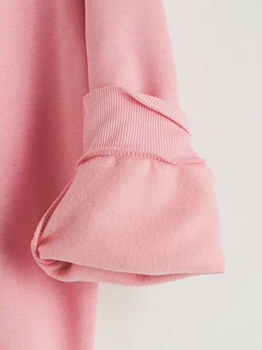 Cinnamoroll Bask?l? K?z ?ocuk Kal?n Sweatshirt