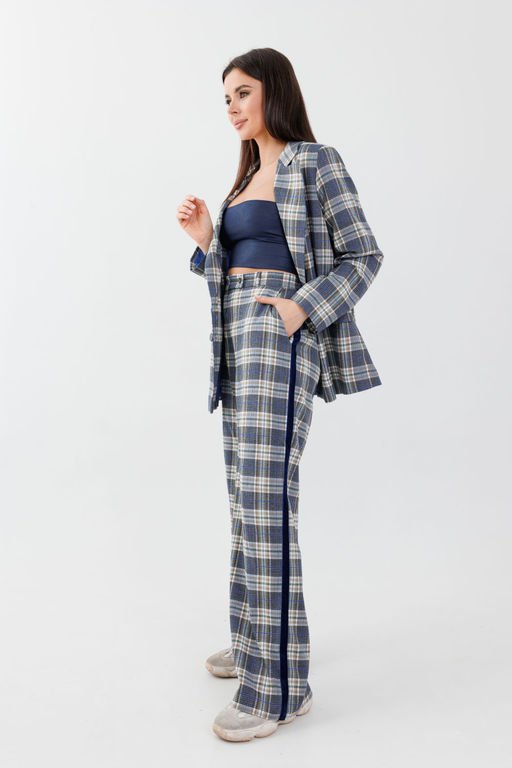 Костюм ANELLI 1297 СИНЯЯ КЛЕТКА  фото 3