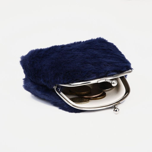 Кошелёк на фермуаре, цвет тёмно-синий - Simaland фото 2