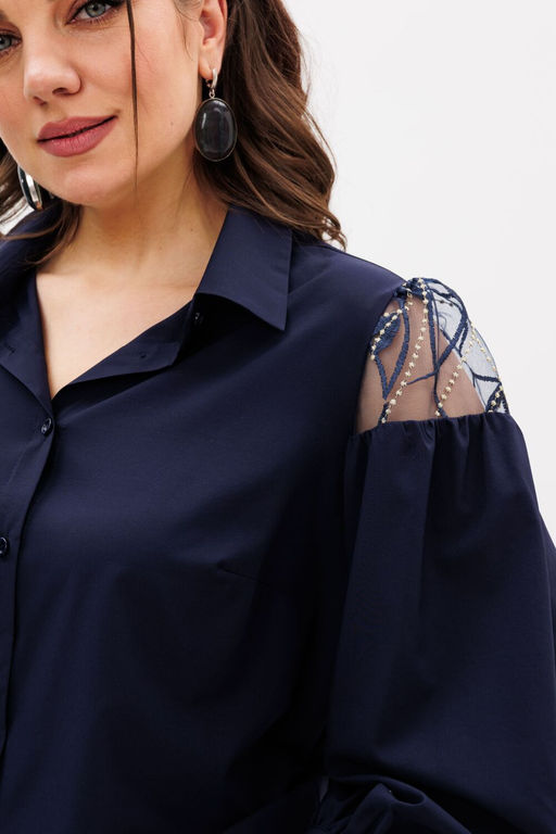 Блуза ANELLI 1238 сумерки  фото 6