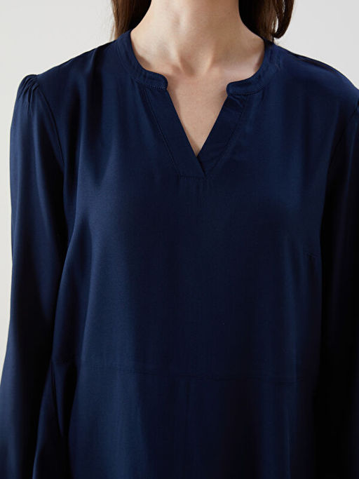 Ka??k Yaka Belmando Elbise