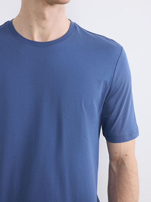 Bisiklet Yaka Erkek Penye Ti??rt