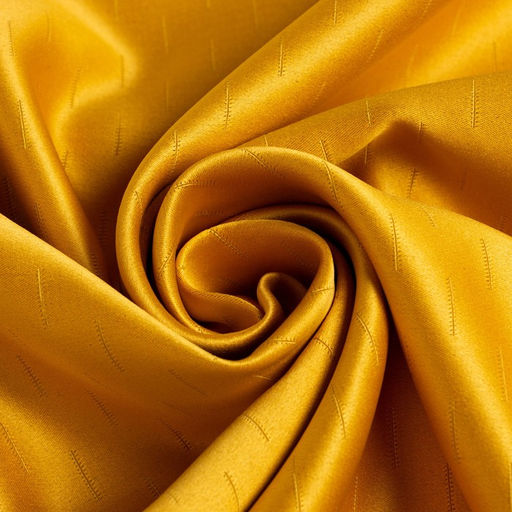 Штора портьерная на люверсах «Этель. Штрихи», жёлтая, 145×260 см