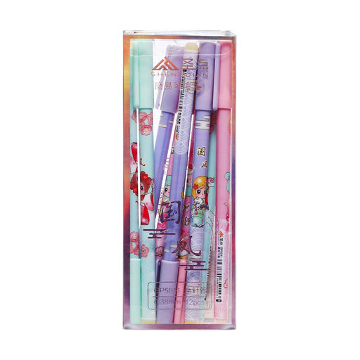 Цена за 12 шт. Ручка гелевая 0.35 мм, синий, корпус МИКС, со стираемыми чернилами Девочка/Зайка - Simaland фото 6