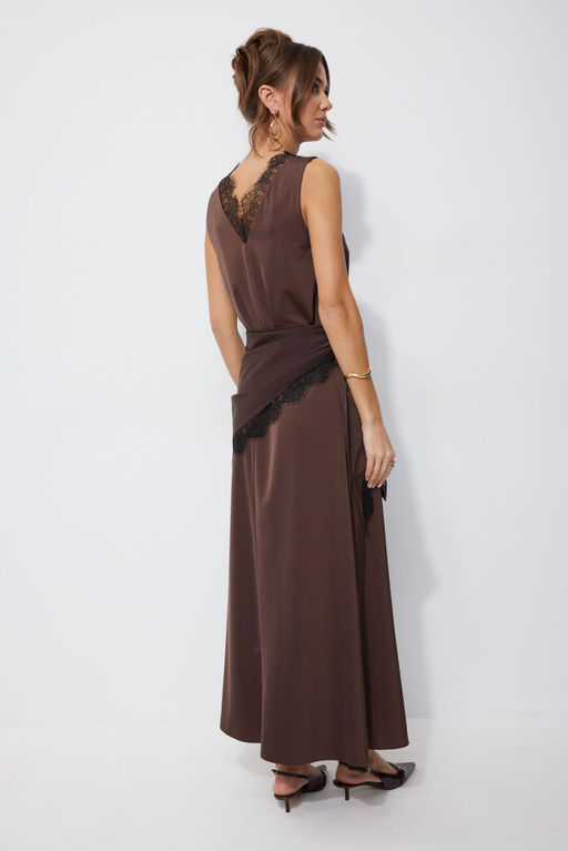 Платье LYUSHe 4249 коричневый  фото 8