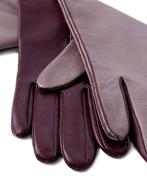 Перчатки женские ш/п F-IS0065 rose mist/plum - Eleganzza фото 3
