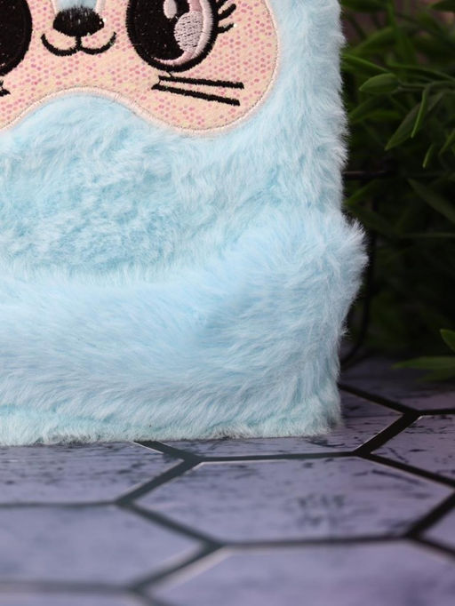 Блокнот плюшевый Princess cat, mix, 21х14,5 см, плотность 80 гр.