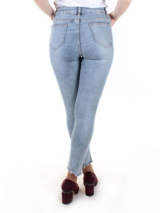 0035 Джинсы женские зауженные YTD JEANS