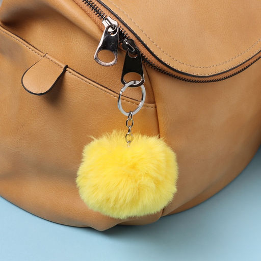 Брелок для ключей на кольце Цыплёнок-пушистик. Ты тоже солнышко?, на рюкзак, сумку, d=8 см, 15?15 см - Simaland фото 4