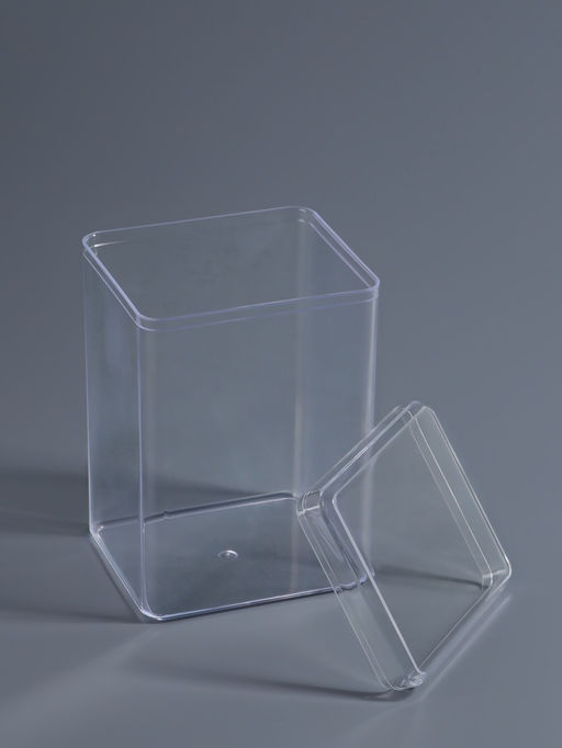 Цена за 2 шт. Бокс для хранения мелочей, 6.5×5.8×9.5 см, в пакете, прозрачный