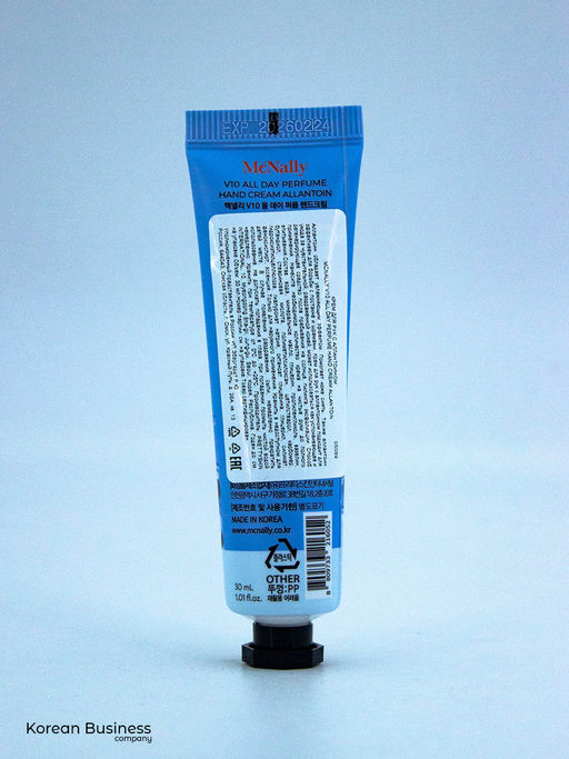 MCNALLY - КРЕМ ДЛЯ РУК С АЛЛАНТОИНОМ V10 ALL DAY PERFUME HAND CREAM ALLANTOIN, 30 МЛ  фото 3