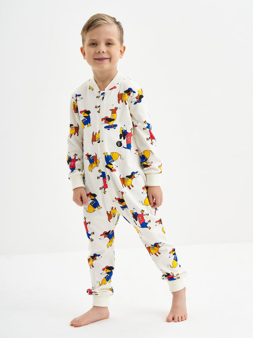 Комбинезон для сна для мальчика с принтом - Kogankids фото 4