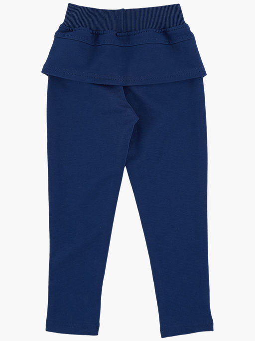 Брюки для девочки UD 0306 синий - Mini maxi фото 5