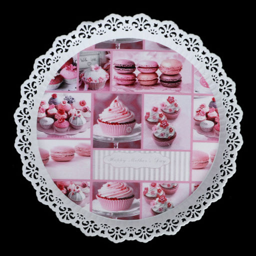 Поднос круглый 30x2,5 см / JCA168 /уп 120/ - Галеонтрейд фото 2