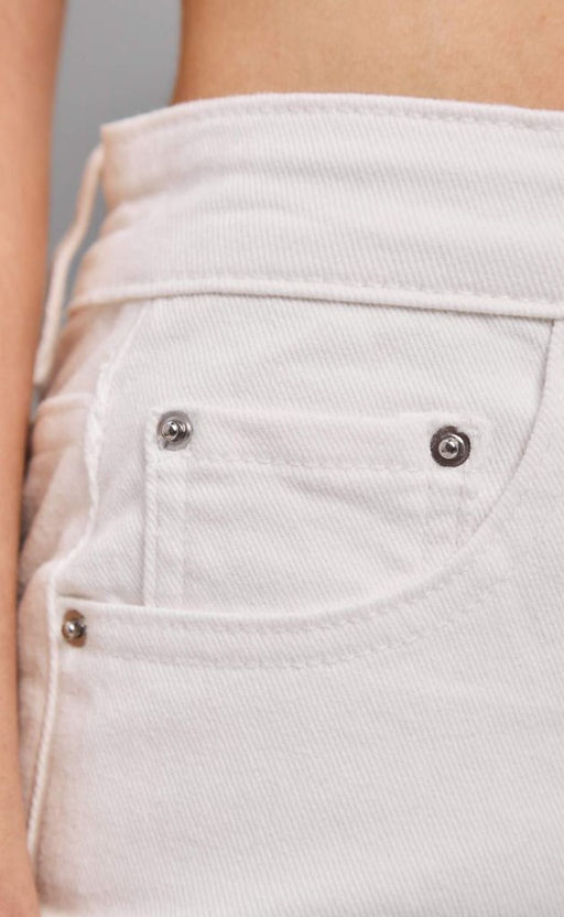 Джинсы P412-0114 white