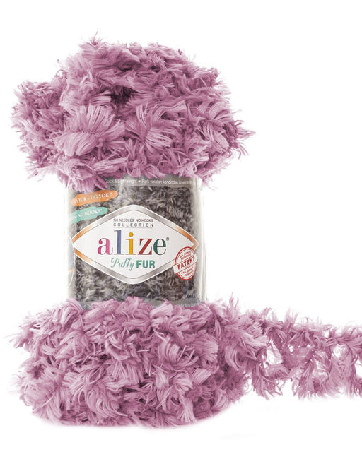 Пуффи Фур (Puffi Fur) пряжа Alize 100% полиэстер 5х100г/6м