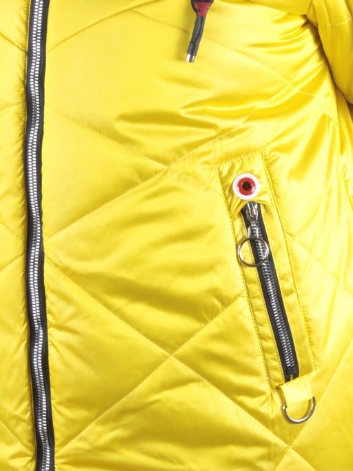2029 YELLOW Куртка демисезонная женская KSV - Fashion фото 5