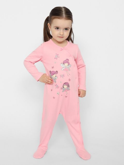 CRB wear/CSNG 90155-27-347 Комбинезон для девочки,розовый/Ex.Cherubino  фото 2