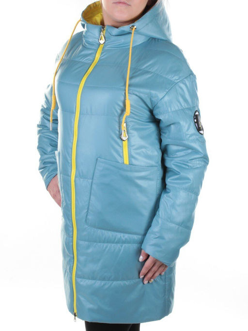 19120 LT. BLUE Пальто демисезонное женское AiKESDFRS - Fashion фото 3