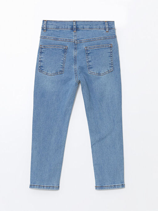 Beli Lastikli Erkek Bebek Jean Pantolon - Waikiki фото 3