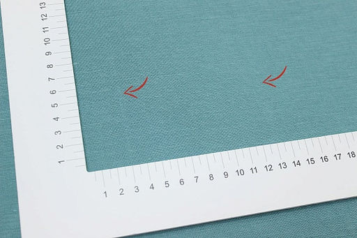 Лен с вискозой с эффектом мятости цв.Бирюзово-зеленый, ш.1.45м, лен-53%, вискоза-47%, 195гр/м.кв - Купава фото 3